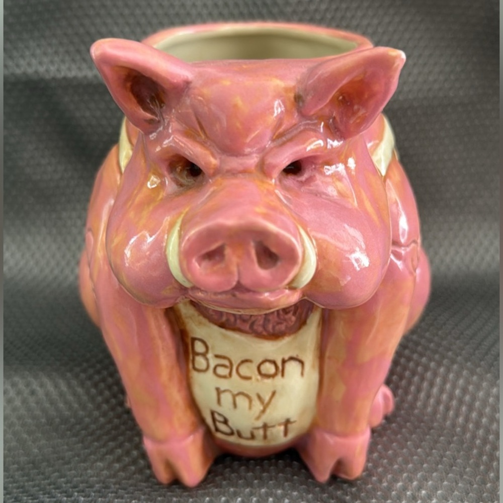 Ceramic Pig Mug “Bacon My Mug”